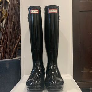 New Hunter Women’s Original Tall Gloss Rain Boots
